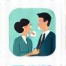 Icon representing interview training
