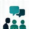 Icon representing communication